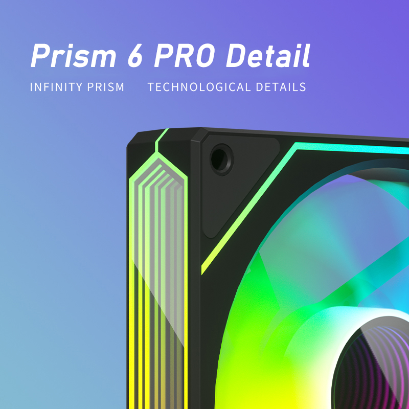 ZEZZIO PRISM 6 PRO 120mm ARGB  – Case Fan Controller recenzja i cena